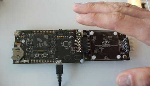 Touchless USB game-controller