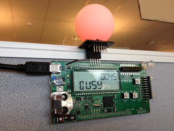 Busy timer using an STK