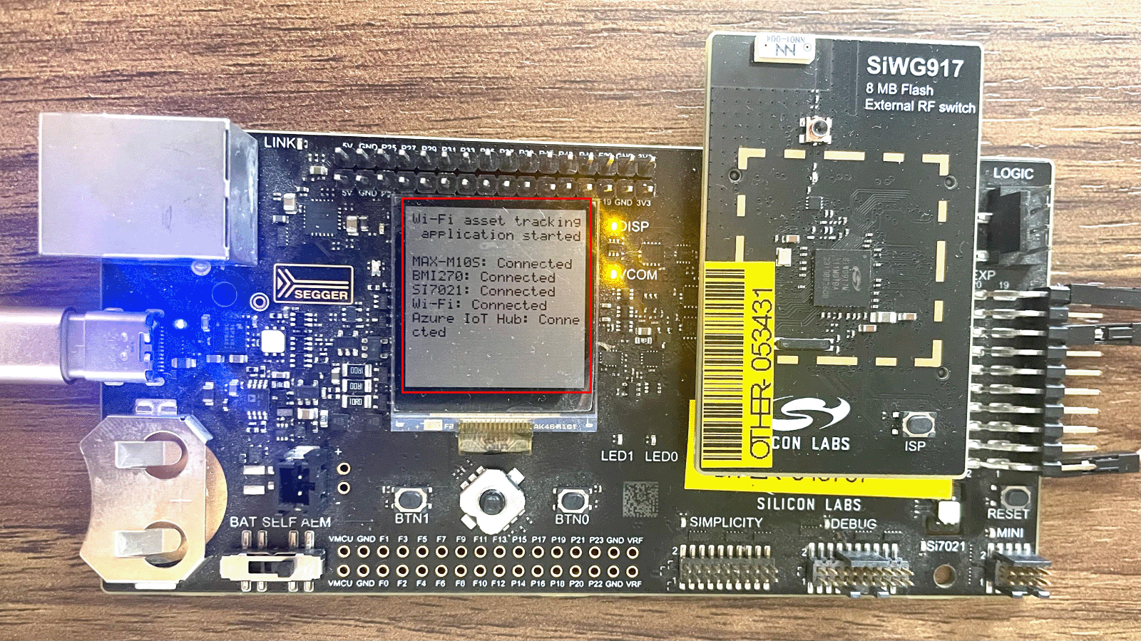 Example of the Month: Wi-Fi Asset Tracking Application (SiWx917)