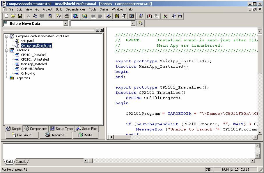Using the CP210x Driver PreInstaller with InstallShield