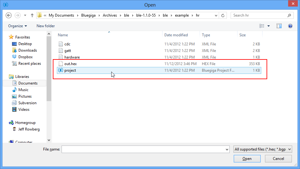 [HOW-TO]: Using the BLE Update utility to program a BLE module