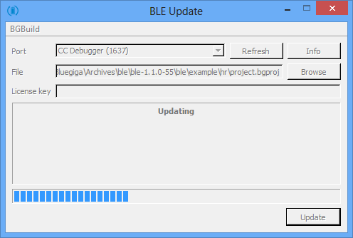 [HOW-TO]: Using the BLE Update utility to program a BLE module