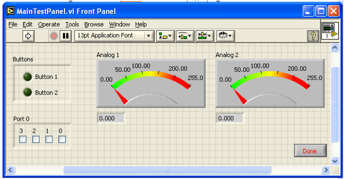 Graphically Display Data Using LabVIEW and USBXpress