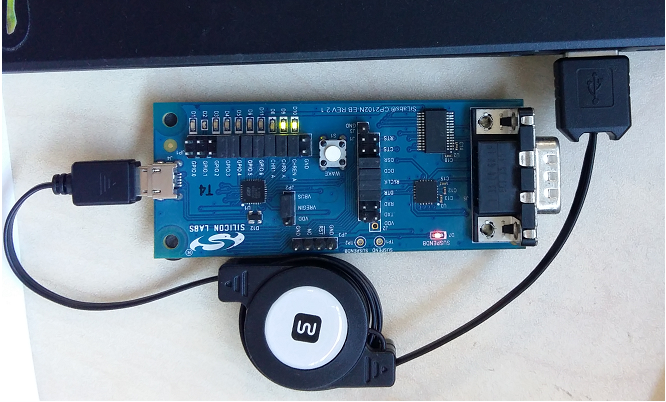 How to enable the battery charger detection of CP2102N