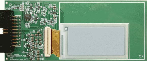 How can I drive an Electronic Paper Display (EPD) with the EFM32?