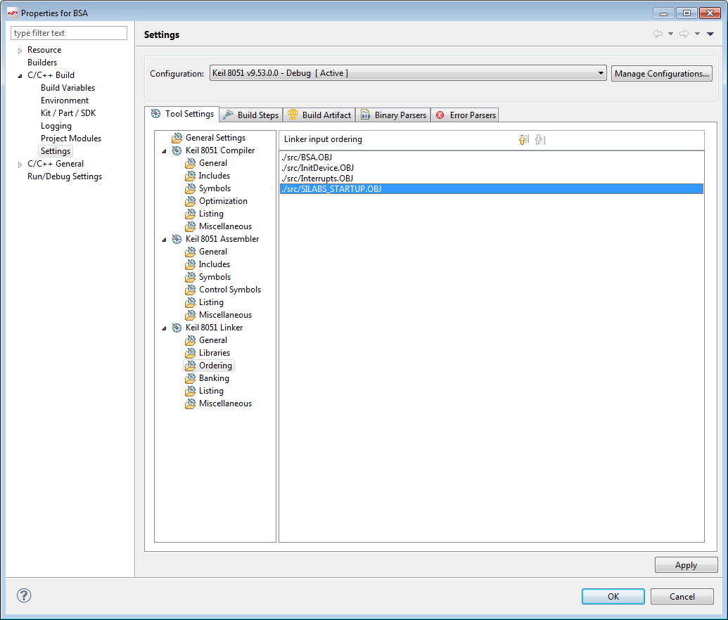 UNCALLED SEGMENT, IGNORED FOR OVERLAY PROCESS SEGMENT: ?C_INITSEG