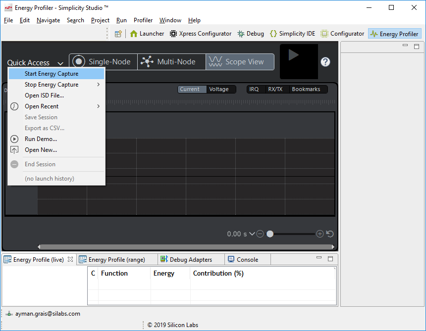 Configure AEM/Energy Profiler to work with WGM160P