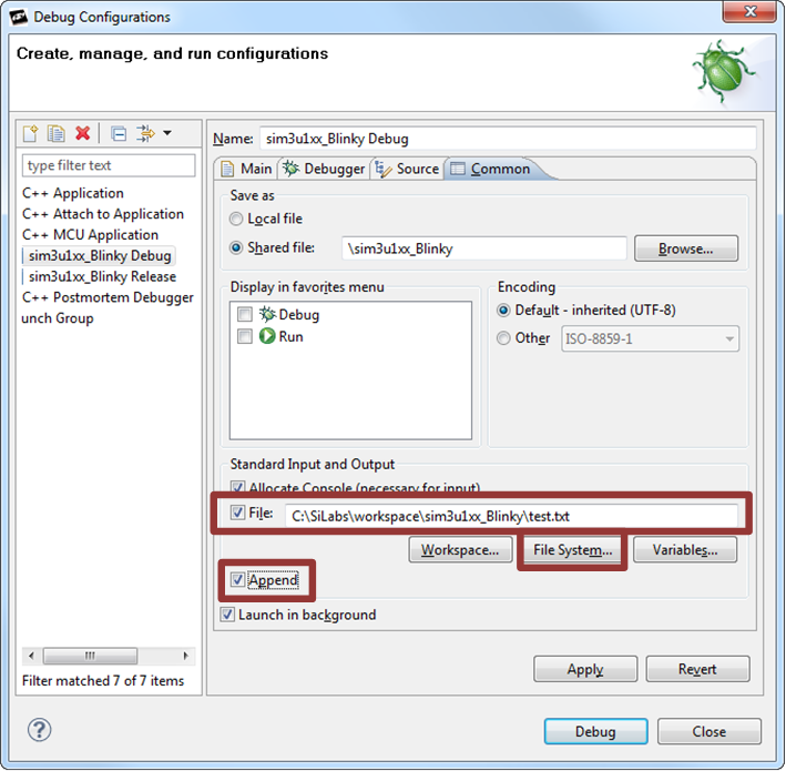 Redirecting the Console Output