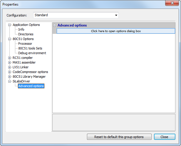 Integrating the Silicon Labs Debug Adapter into RIDE7