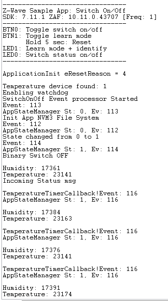 Z-Wave 700: How to use Software Timers