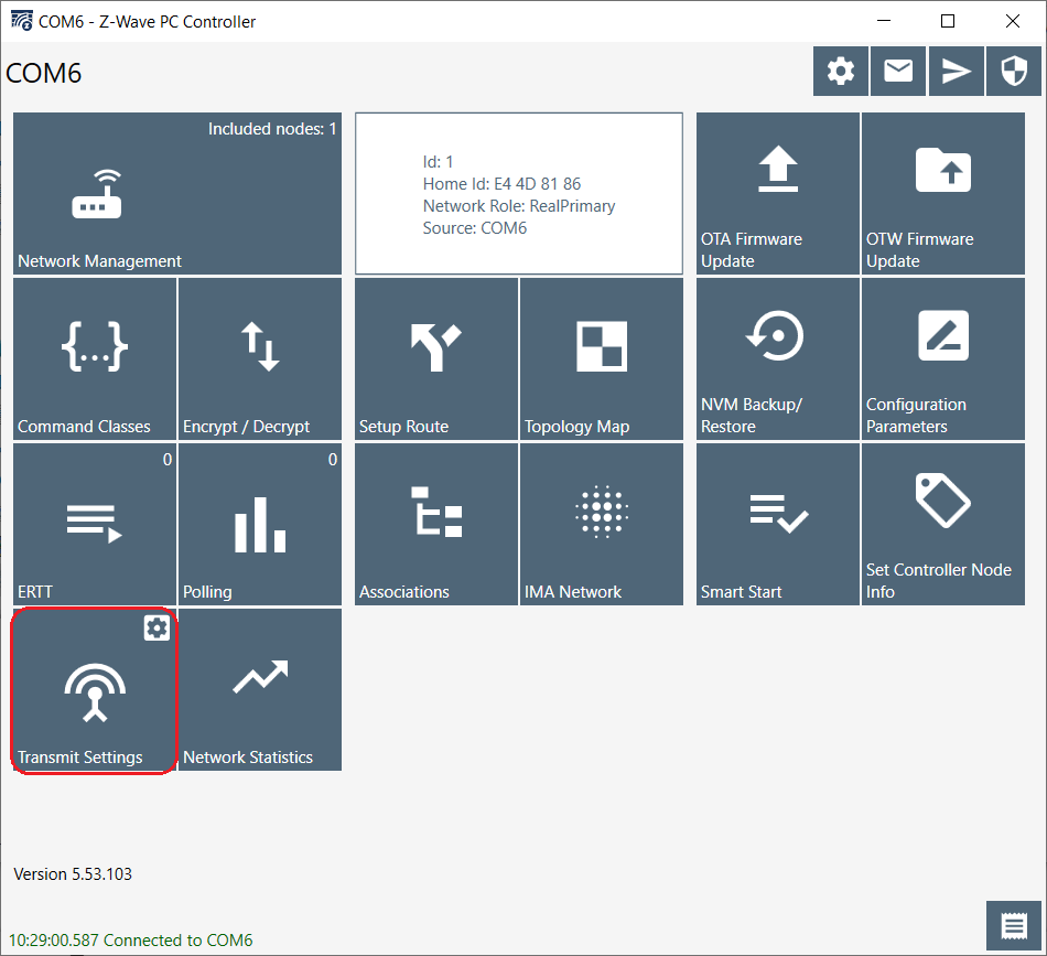 Z-Wave 700/800: How to adjust TX power on Controller devices