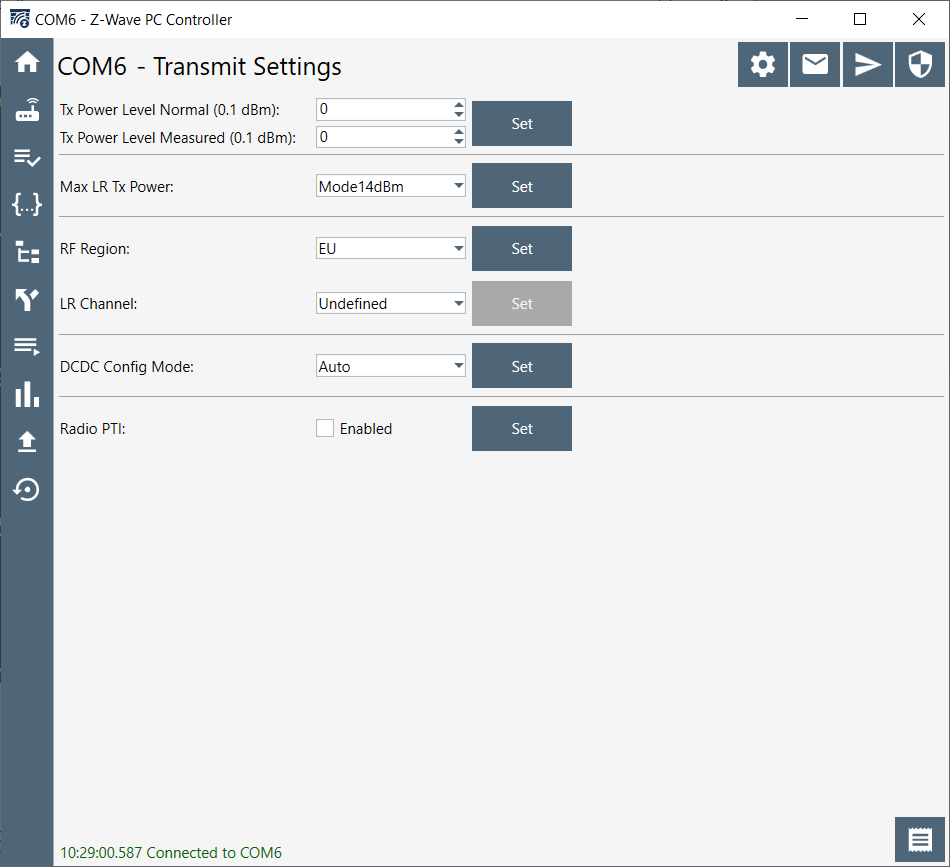 Z-Wave 700/800: How to adjust TX power on Controller devices