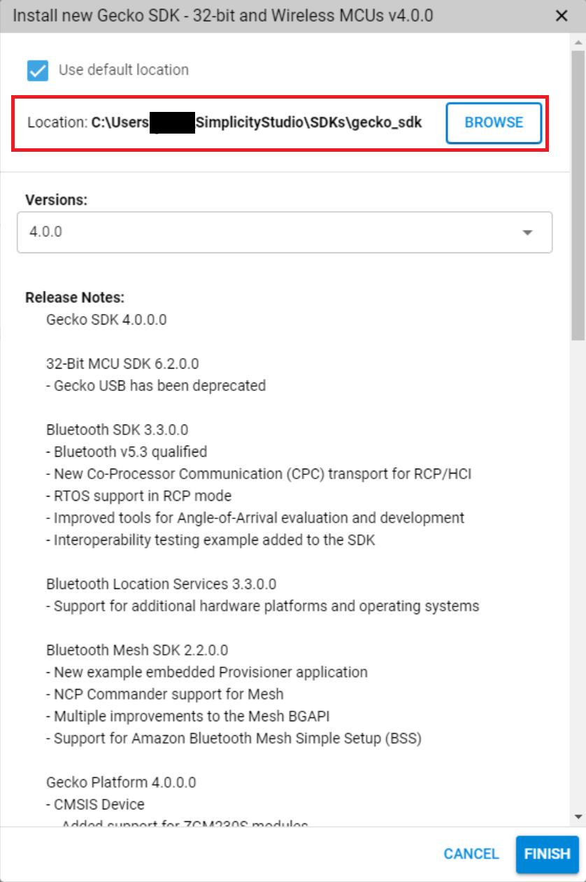 Notes on the recent Simplicity Studio version 5.3.0.0 release