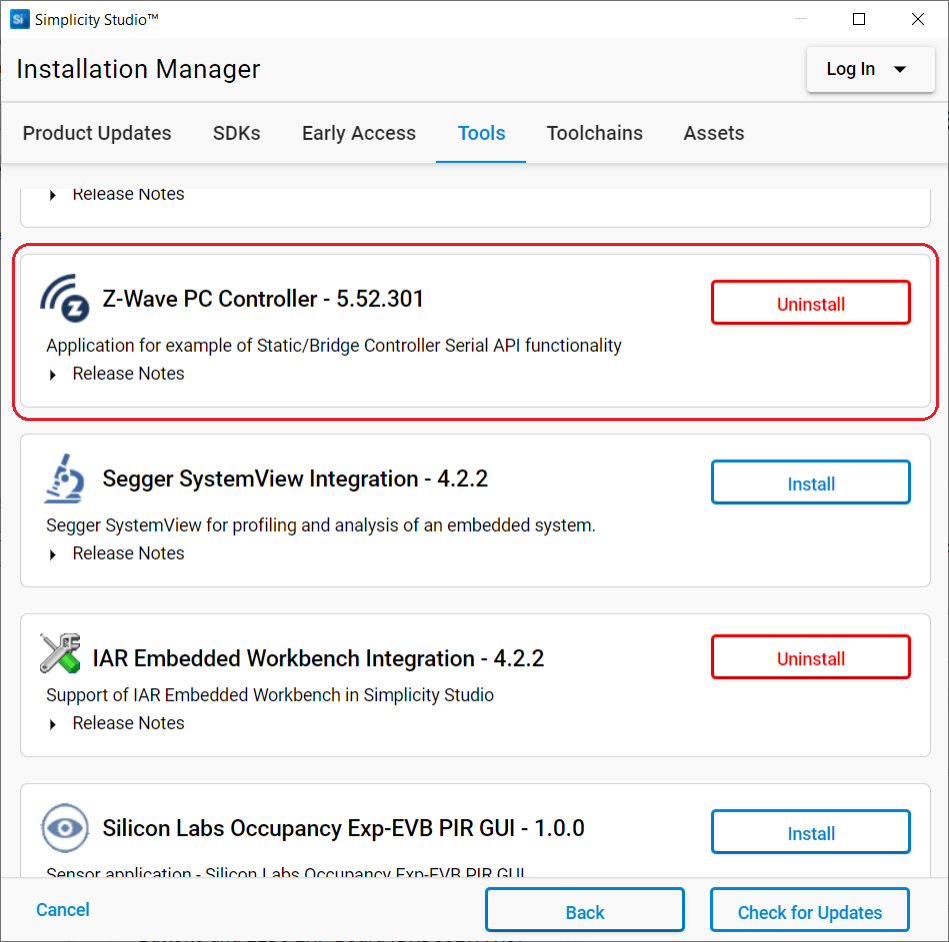 How to get ZWave SDK, PC Controller and Zniffer Tools