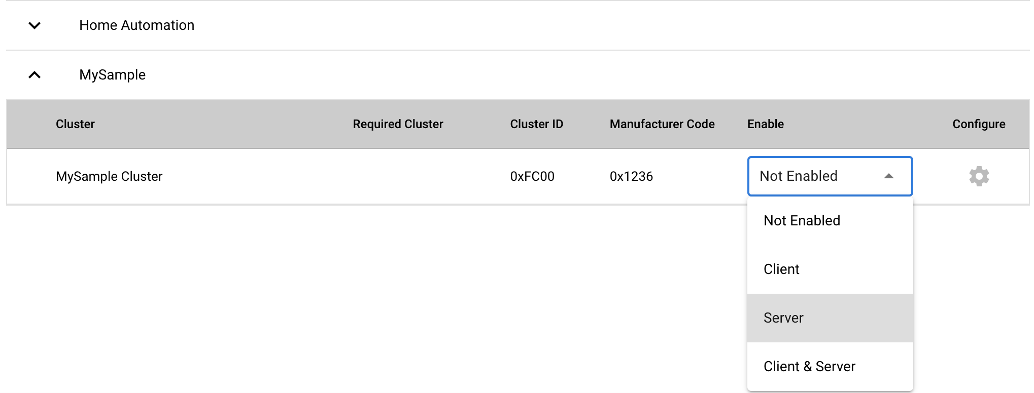 Matter: Custom clusters implementation on End device