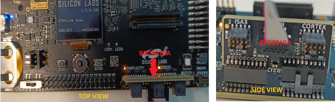 Debugging SiWx917 SoC Application on custom hardware project