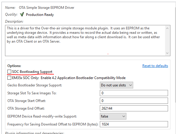 How to setup the ota server(with external SPI flash) on SoC mode